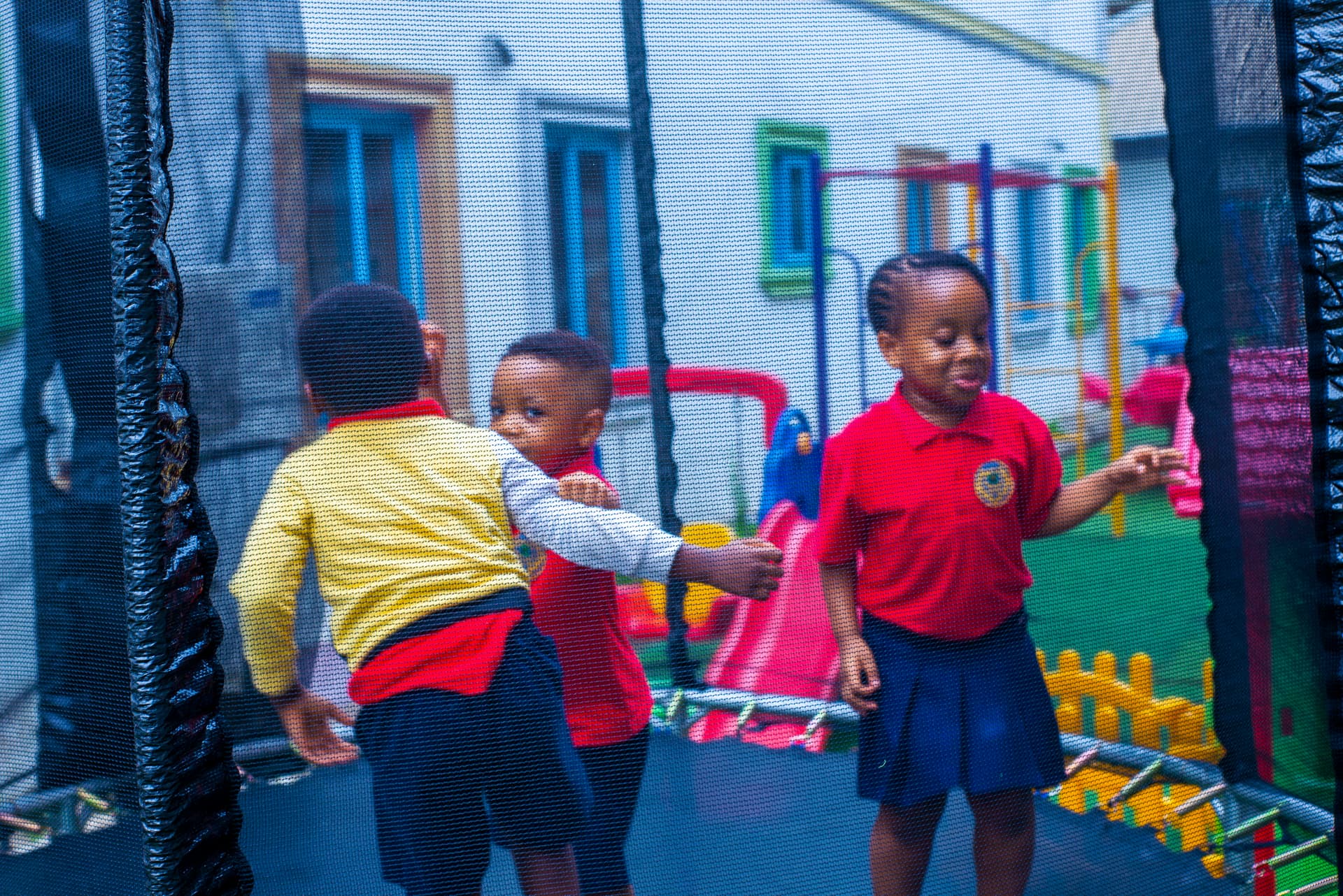 Tenderville students celebrating results